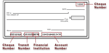 How do you read routing and account numbers on the bottom of checks?